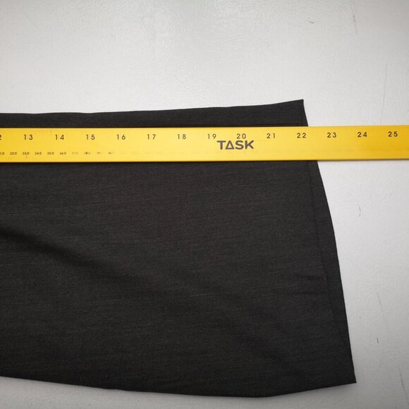 NWT Worthington Ladies Size 18 Dark Grey Modern Fit Straight Legs Crop Pants - Picture 15 of 15